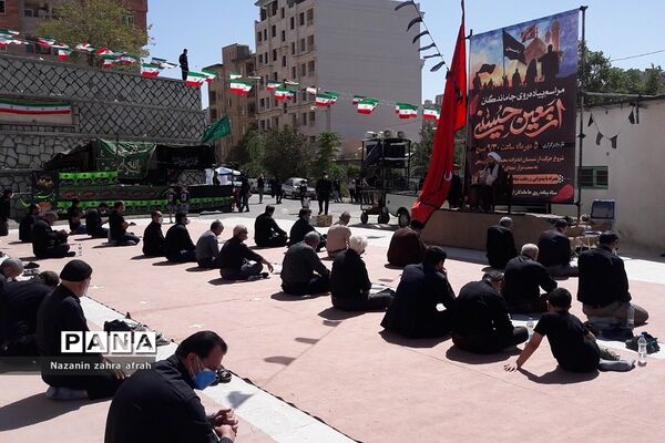 مراسم پیاده‌روی جاماندگان اربعین حسینی در رودهن