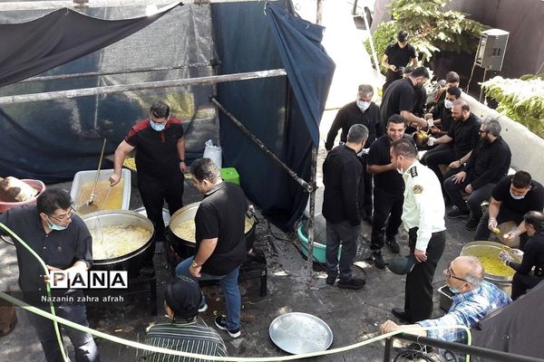 مراسم پیاده‌روی جاماندگان اربعین حسینی در رودهن