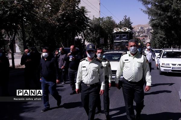 مراسم پیاده‌روی جاماندگان اربعین حسینی در رودهن