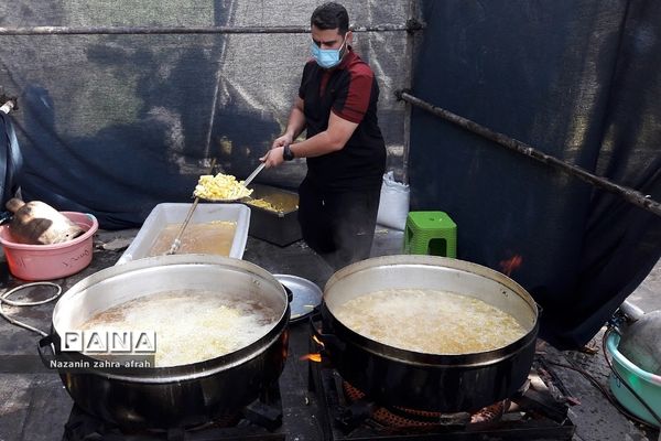 مراسم پیاده‌روی جاماندگان اربعین حسینی در رودهن