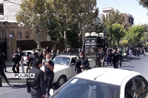 مراسم پیاده‌روی جاماندگان اربعین حسینی در رودهن