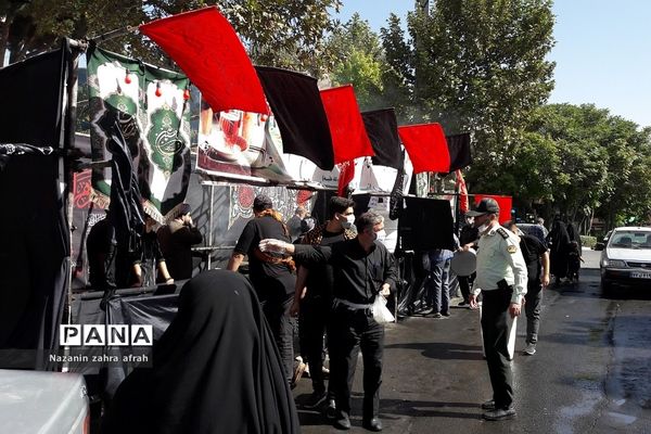 مراسم پیاده‌روی جاماندگان اربعین حسینی در رودهن