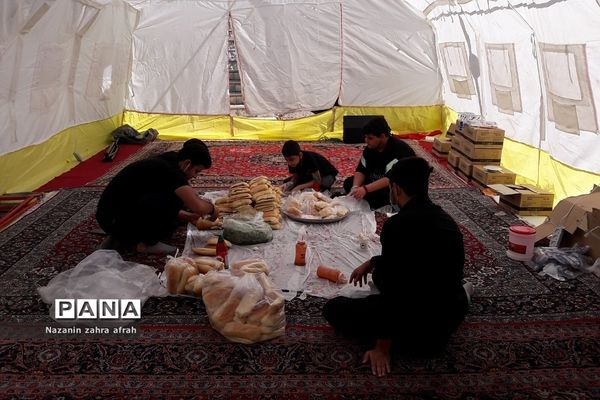 مراسم پیاده‌روی جاماندگان اربعین حسینی در رودهن