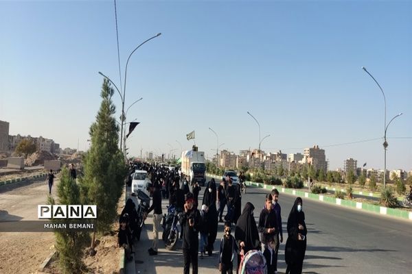 پیاده‌روی جاماندگان اربعین در قم