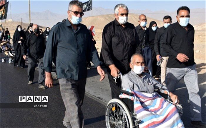 همایش جاماندگان اربعین حسینی در بهاباد برگزار شد