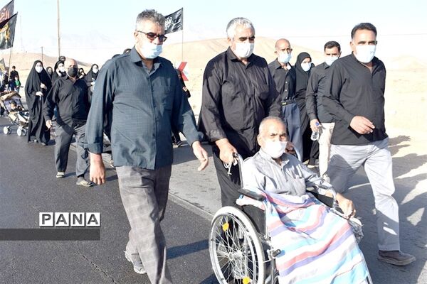 همایش جاماندگان اربعین حسینی در بهاباد
