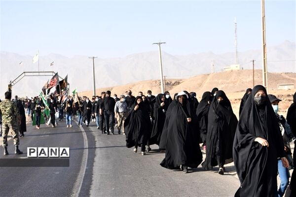 همایش جاماندگان اربعین حسینی در بهاباد