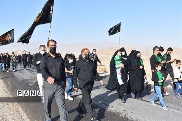 همایش جاماندگان اربعین حسینی در بهاباد