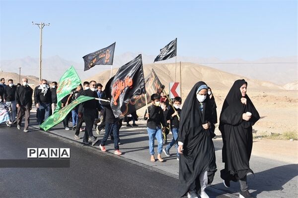 همایش جاماندگان اربعین حسینی در بهاباد