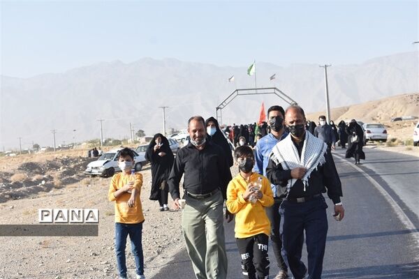 همایش جاماندگان اربعین حسینی در بهاباد