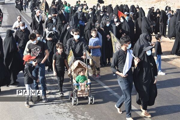 همایش جاماندگان اربعین حسینی در بهاباد
