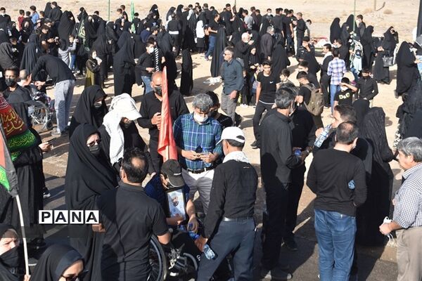 همایش جاماندگان اربعین حسینی در بهاباد