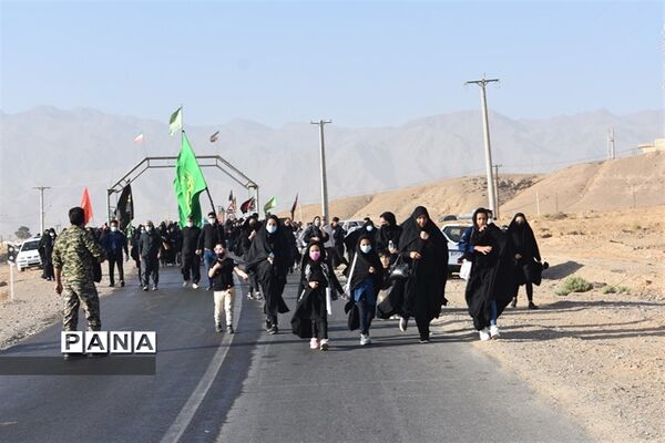 همایش جاماندگان اربعین حسینی در بهاباد