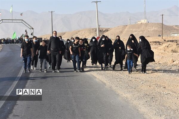 همایش جاماندگان اربعین حسینی در بهاباد