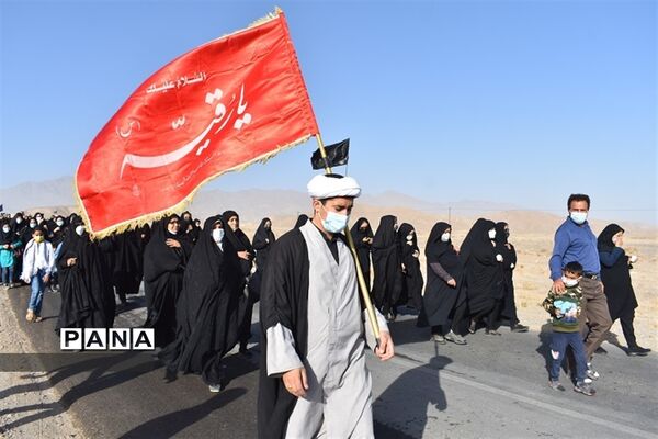 همایش جاماندگان اربعین حسینی در بهاباد