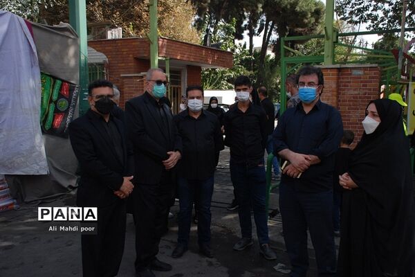 راهپیمایی جاماندگان اربعین حسینی درشهرستان ری