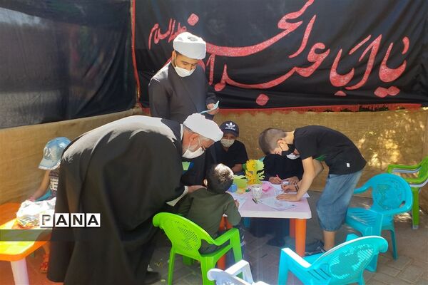 برپایی موکب نسل ظهور در شهرستان گلپایگان