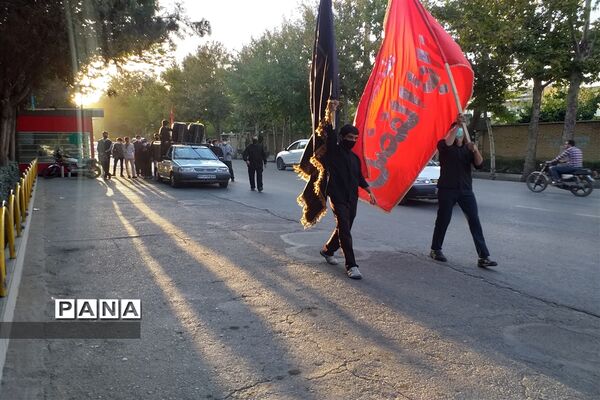 برپایی موکب نسل ظهور در شهرستان گلپایگان