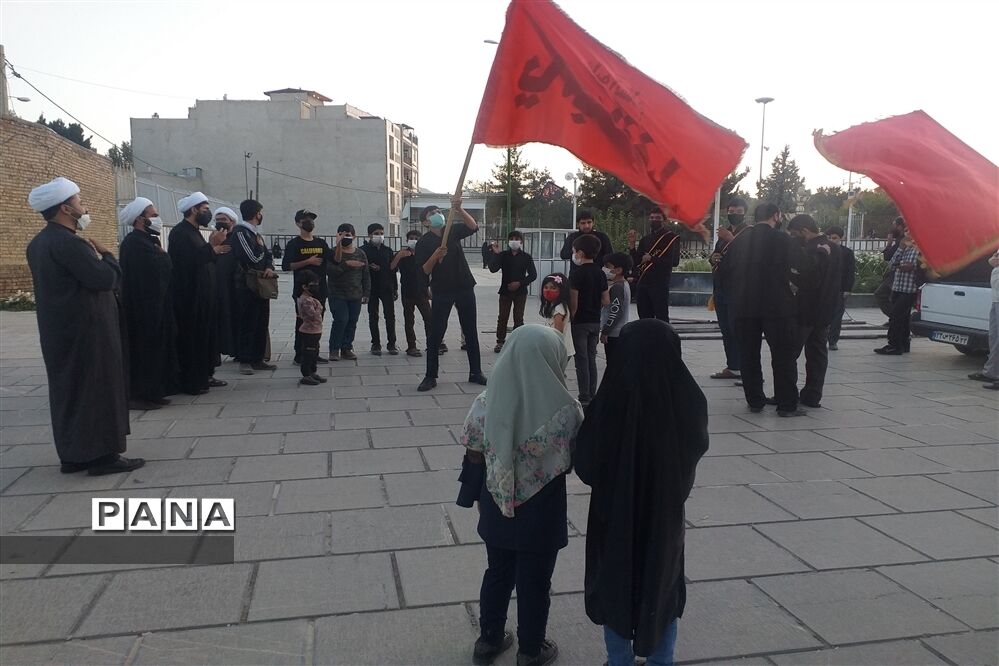 برپایی موکب نسل ظهور در شهرستان گلپایگان