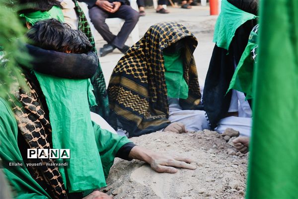 مراسم پیاده روی جاماندگان اربعین حسینی در شهرستان امیدیه