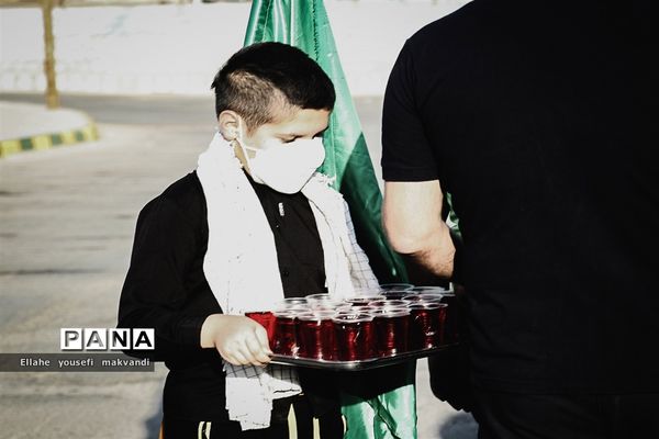 مراسم پیاده روی جاماندگان اربعین حسینی در شهرستان امیدیه