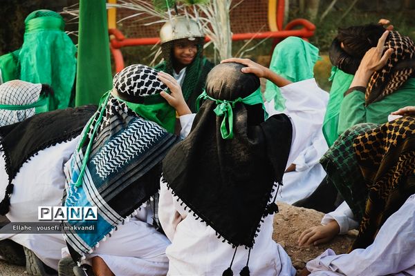 مراسم پیاده روی جاماندگان اربعین حسینی در شهرستان امیدیه