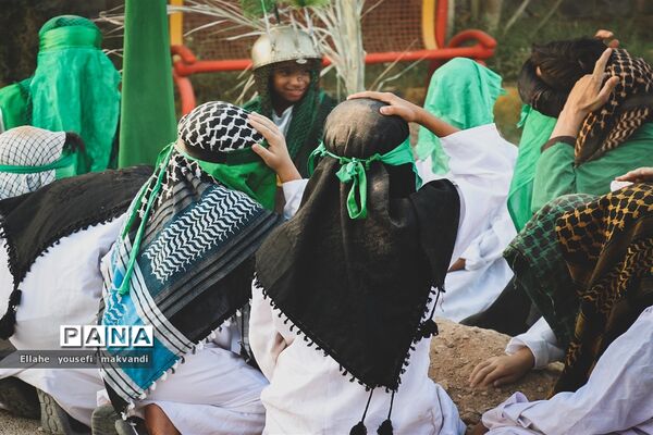مراسم پیاده روی جاماندگان اربعین حسینی در شهرستان امیدیه