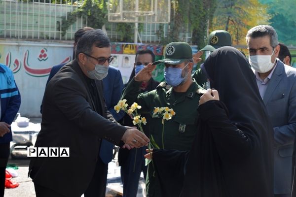 مراسم بازگشایی مدارس و آغاز سال تحصیلی جدید در ناحیه یک آموزش و پرورش  مشهد