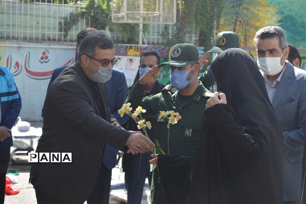 مراسم بازگشایی مدارس و آغاز سال تحصیلی جدید در ناحیه یک آموزش و پرورش  مشهد