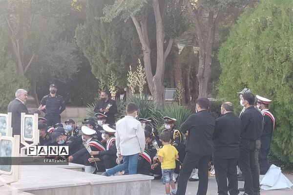 برگزاری مراسم تکریم شهدا در  اصفهان