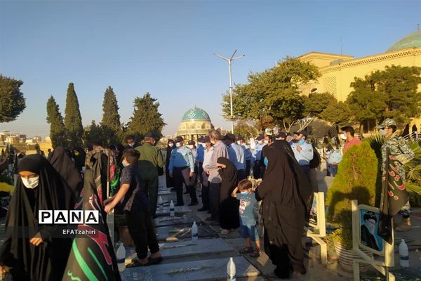 برگزاری مراسم تکریم شهدا در  اصفهان