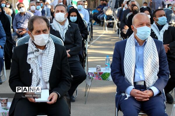 آیین نواختن زنگ آغاز سال تحصیلی در فارس