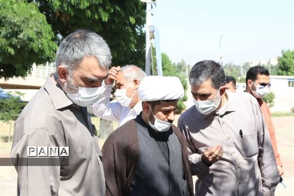 افتتاحیه طرح شهردار مدرسه با مشارکت اتحادیه انجمن‌های اسلامی استان خوزستان