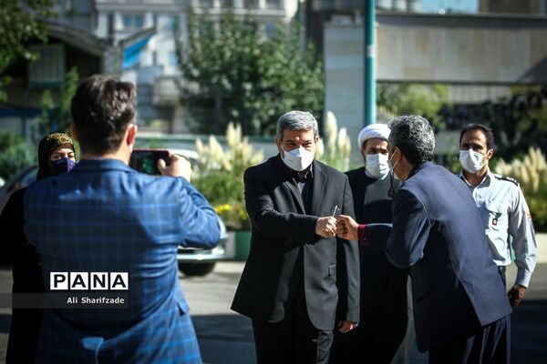 آیین آغاز سال تحصیلی جدید در مدرسه استثنایی شهید محبی