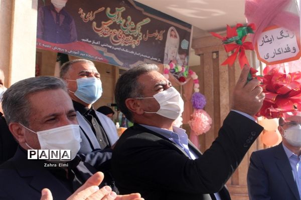 برگزاری آیین بازگشایی مدارس در ناحیه ۴ تبریز