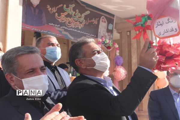 برگزاری آیین بازگشایی مدارس در ناحیه ۴ تبریز