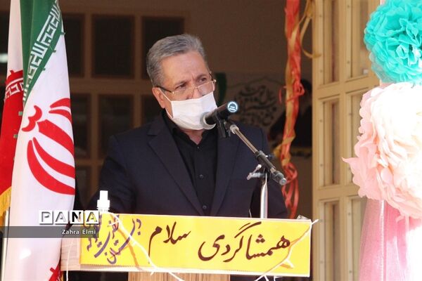 برگزاری آیین بازگشایی مدارس در ناحیه ۴ تبریز