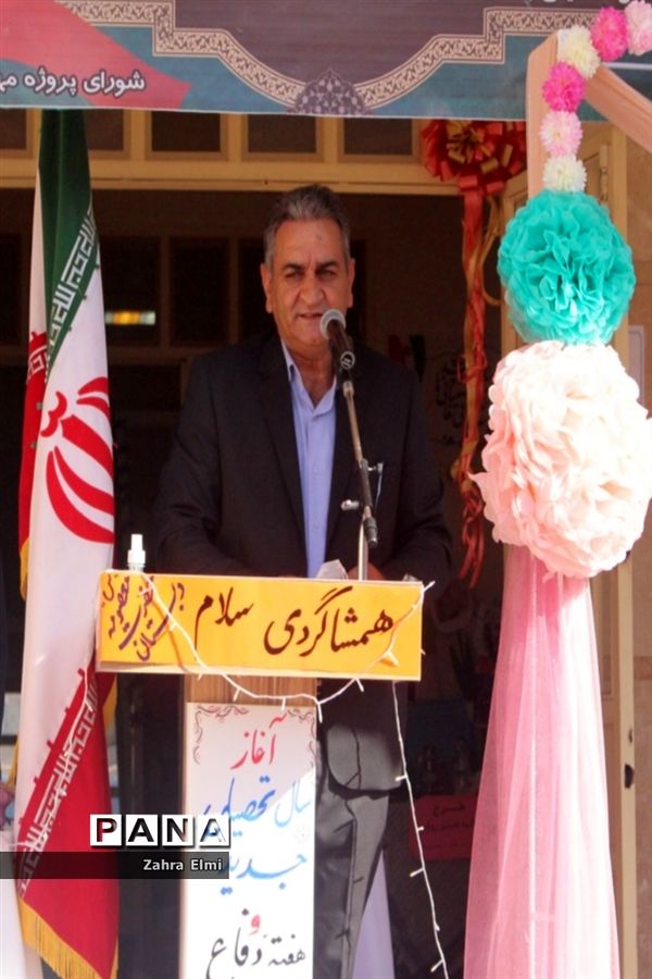 برگزاری آیین بازگشایی مدارس در ناحیه ۴ تبریز