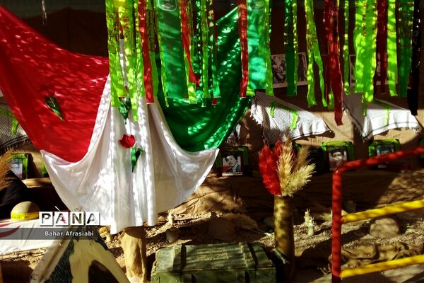 نواختن زنگ ایثار در دبیرستان شاهد بهشت رباط کریم