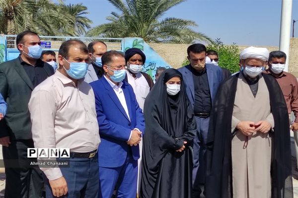 برگزاری مراسم غبار روبی و عطر افشانی مزار شهدای کوت سیدصالح