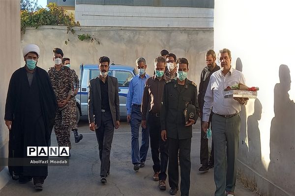 آیین تجلیل از خانواده شهدای کاشمری