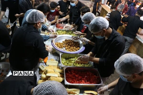 برپایی موکب الشهدا در ایام اربعین حسینی