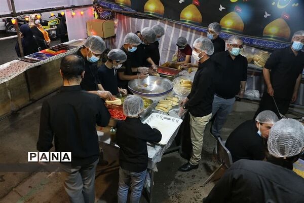 برپایی موکب الشهدا در ایام اربعین حسینی