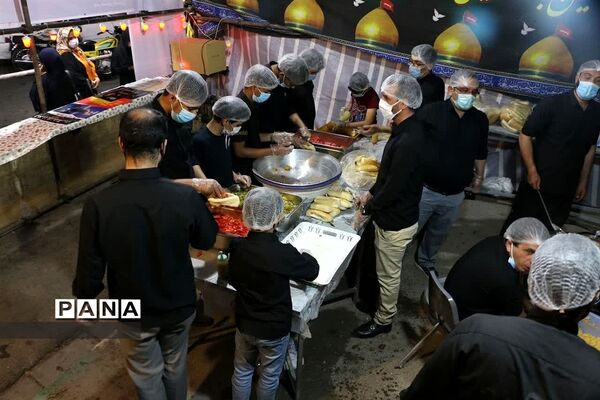 برپایی موکب الشهدا در ایام اربعین حسینی