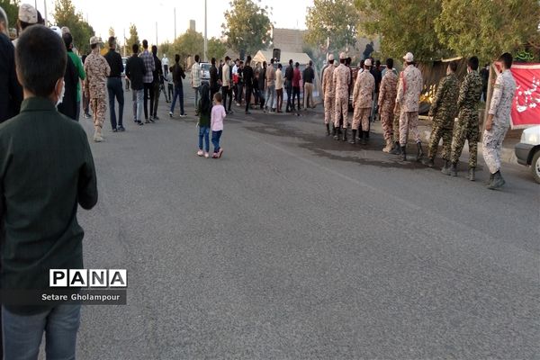 برگزاری هیأت مداحی اربعین حسینی در درمیان