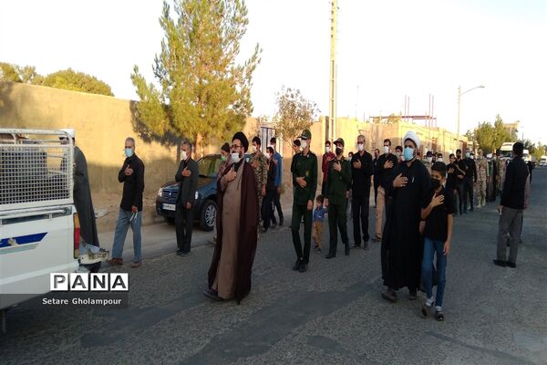 برگزاری هیأت مداحی اربعین حسینی در درمیان
