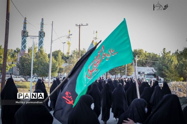 پیاده‌روی جاماندگان اربعین به آستان امامزاده سید صالحه