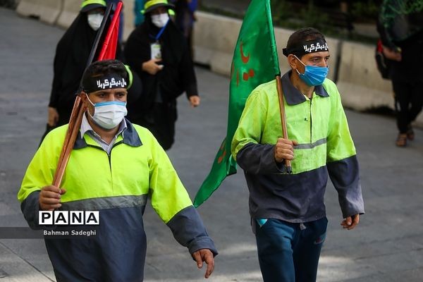 مراسم پیاده روی جاماندگان اربعین حسینی