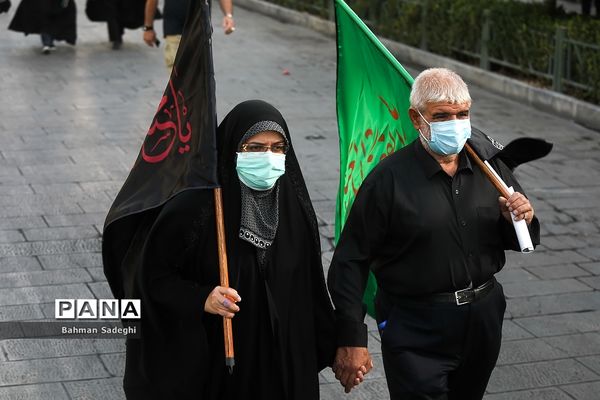 مراسم پیاده روی جاماندگان اربعین حسینی