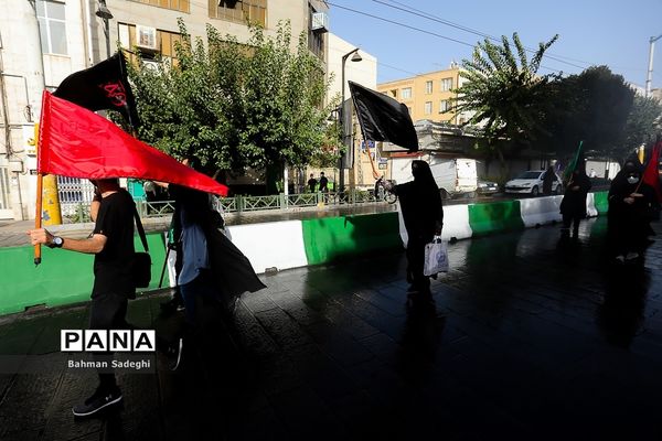 مراسم پیاده روی جاماندگان اربعین حسینی